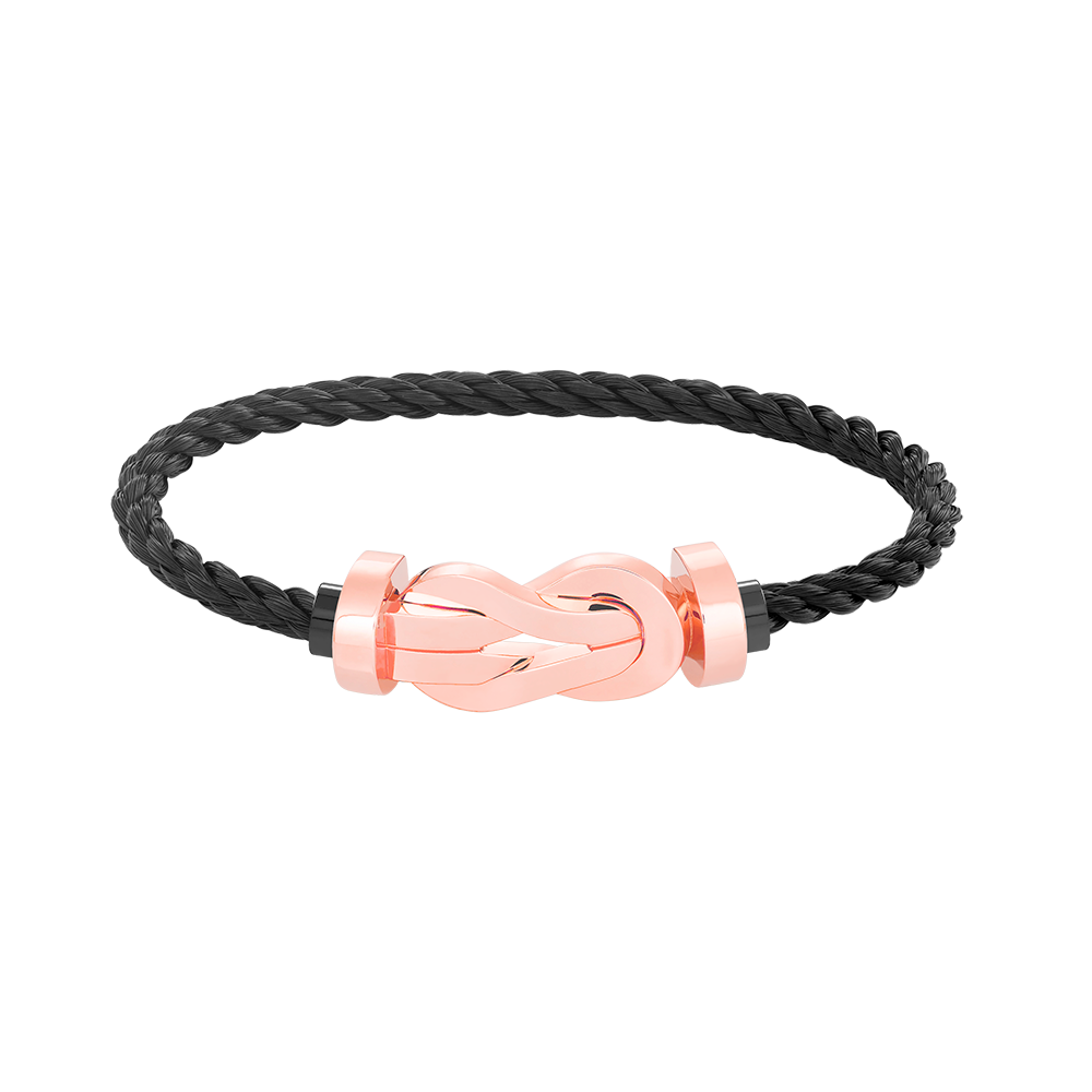 ¡®Dream¡¯CHANCE LARGE 8 FIGURE BUCKLE NO DIAMOND BRACELET ROSE GOLD