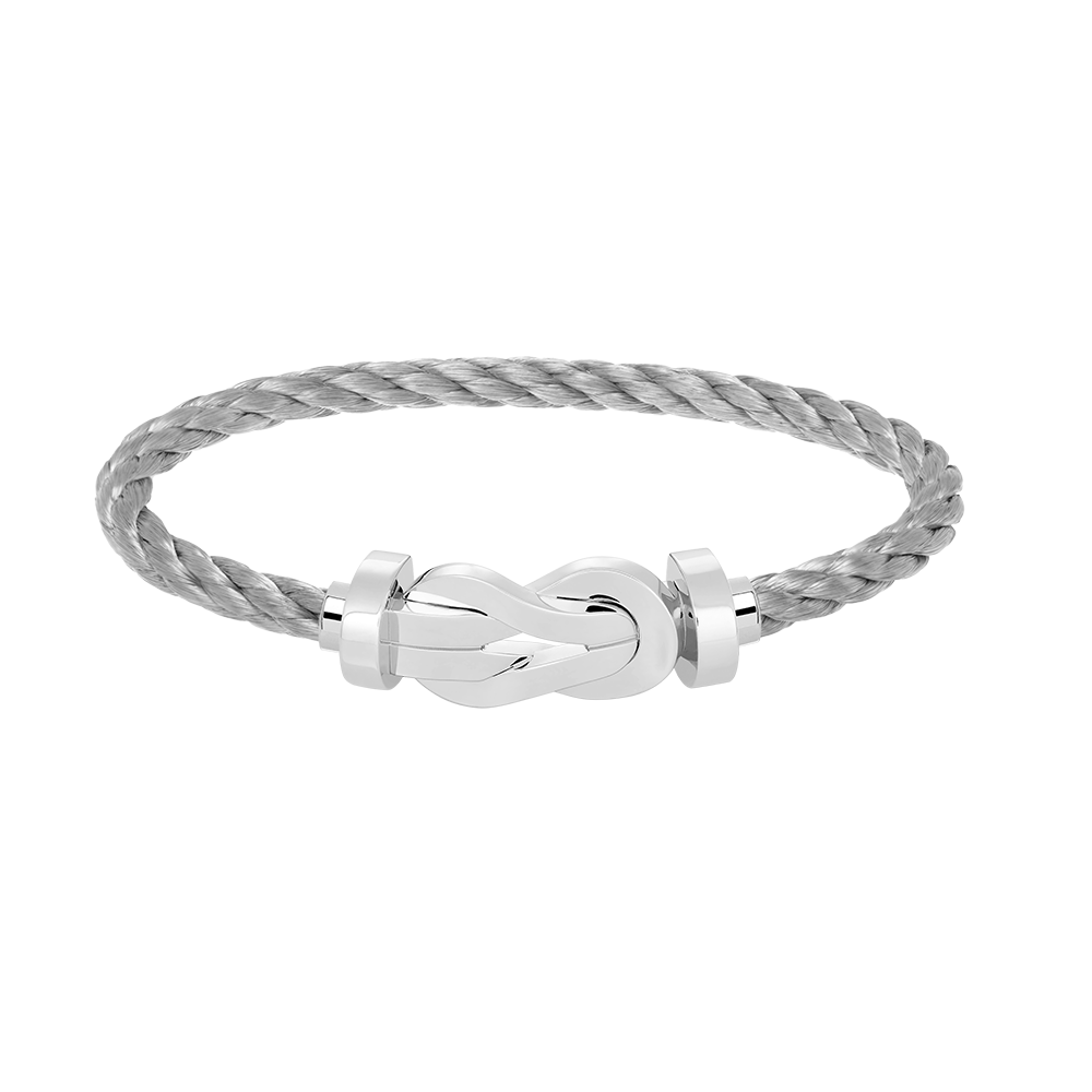 ¡®Dream¡¯CHANCE LARGE 8 FIGURE BUCKLE NO DIAMOND BRACELET SILVER