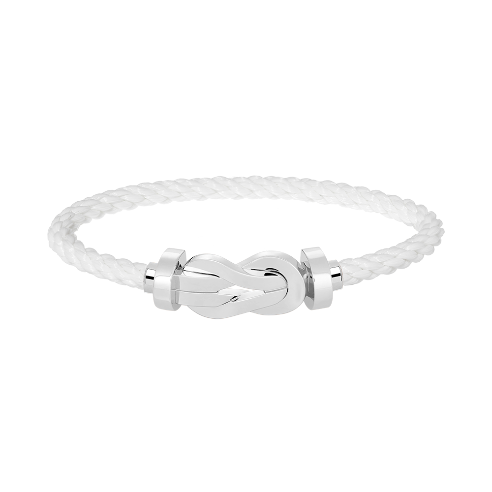 ¡®Dream¡¯CHANCE LARGE 8 FIGURE BUCKLE NO DIAMOND BRACELET SILVER