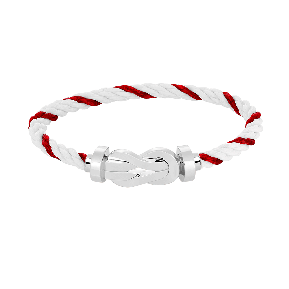 ¡®Dream¡¯CHANCE LARGE 8 FIGURE BUCKLE NO DIAMOND BRACELET SILVER