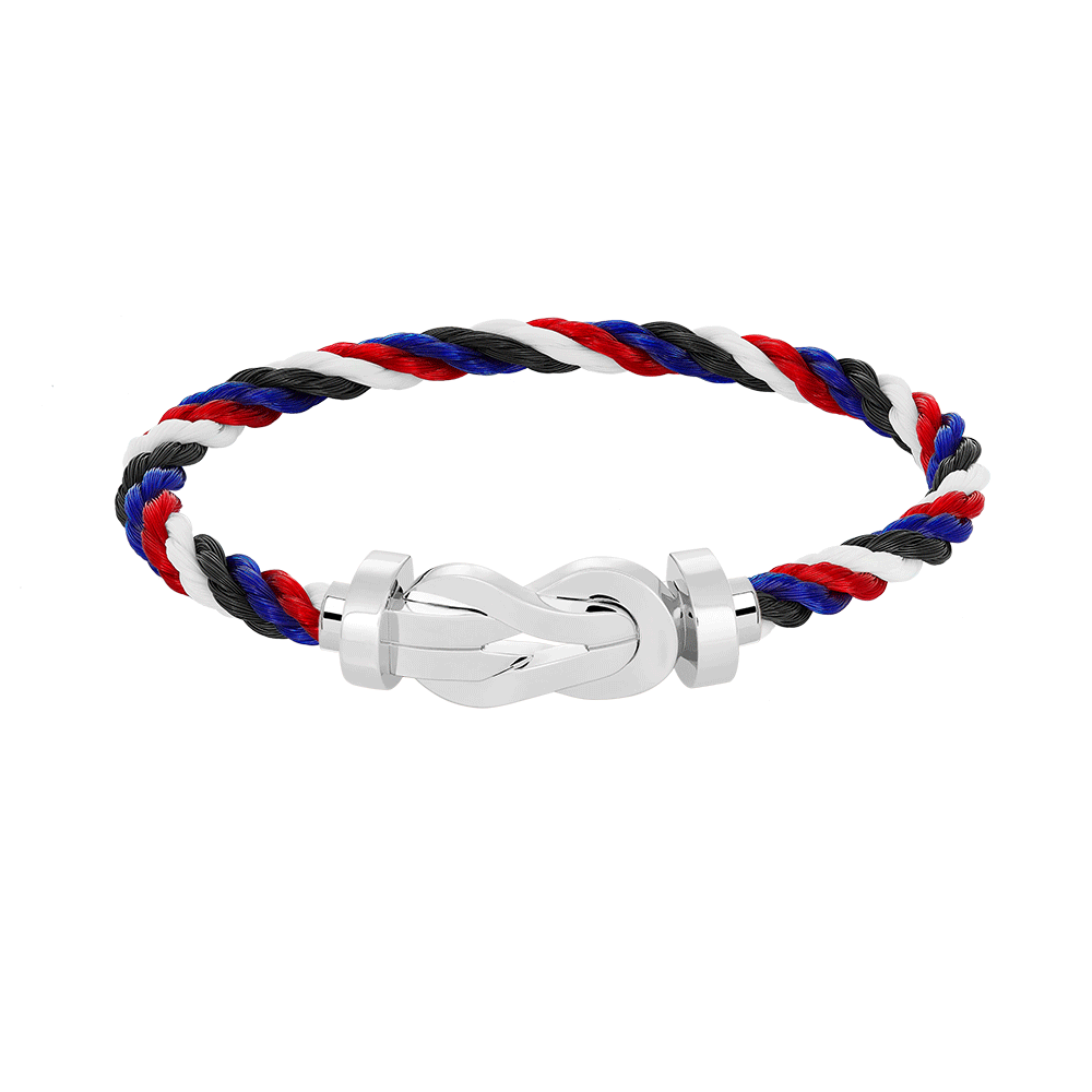 ¡®Dream¡¯CHANCE LARGE 8 FIGURE BUCKLE NO DIAMOND BRACELET SILVER