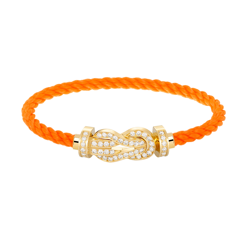 ¡®Dream¡¯CHANCE LARGE 8 FIGURE BUCKLE FULLDIAMOND BRACELET GOLD