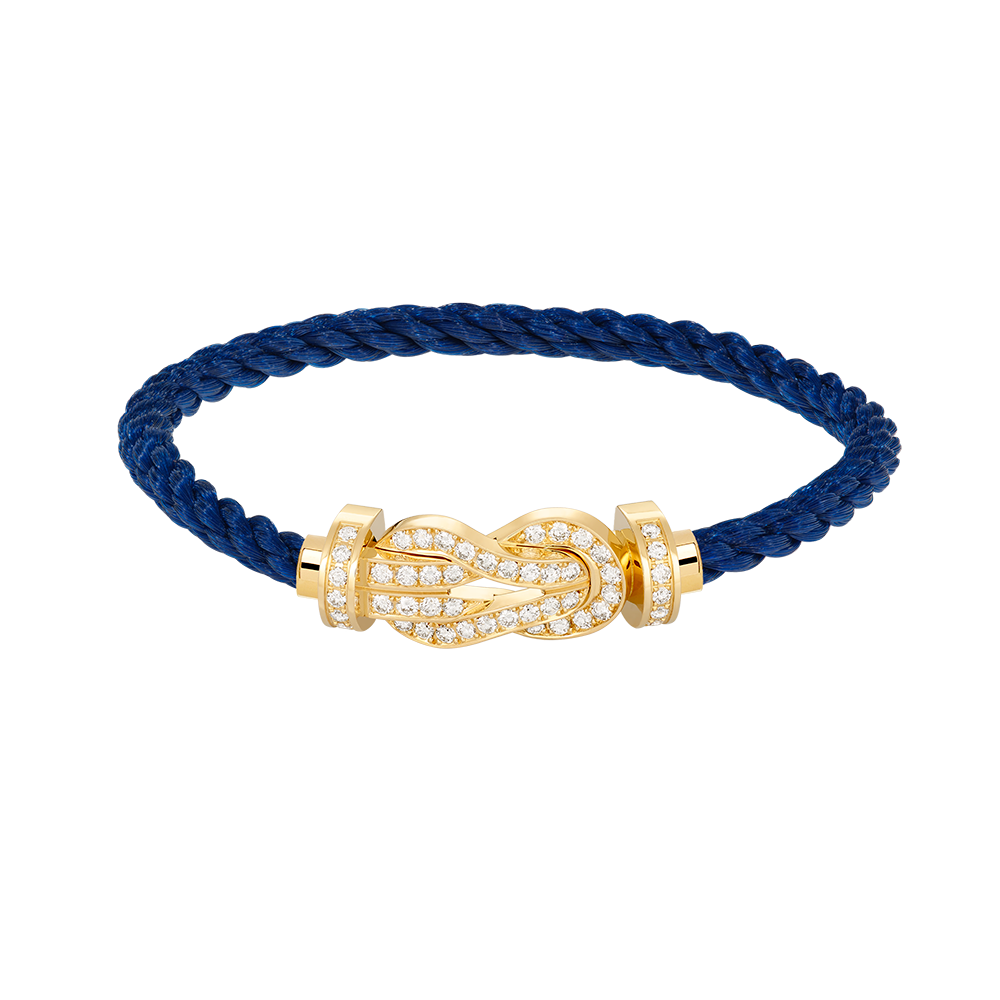 ¡®Dream¡¯CHANCE LARGE 8 FIGURE BUCKLE FULLDIAMOND BRACELET GOLD