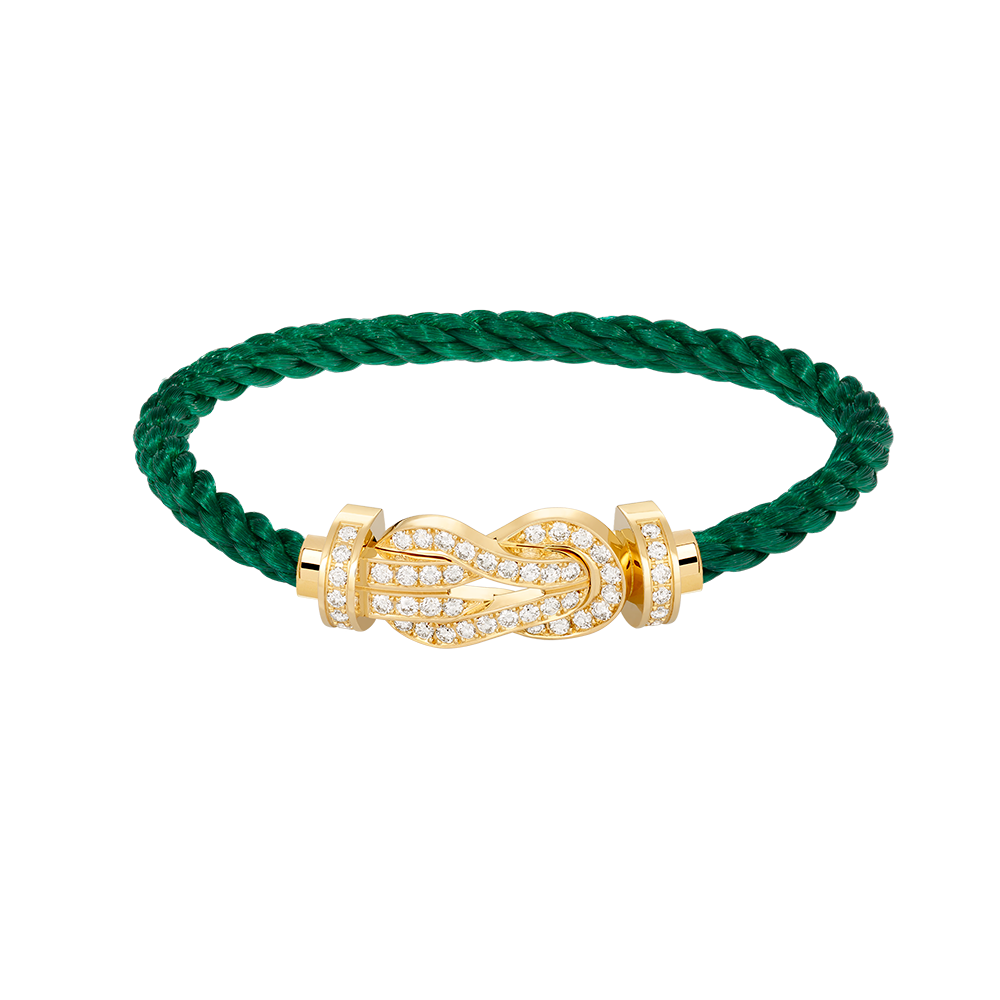 ¡®Dream¡¯CHANCE LARGE 8 FIGURE BUCKLE FULLDIAMOND BRACELET GOLD