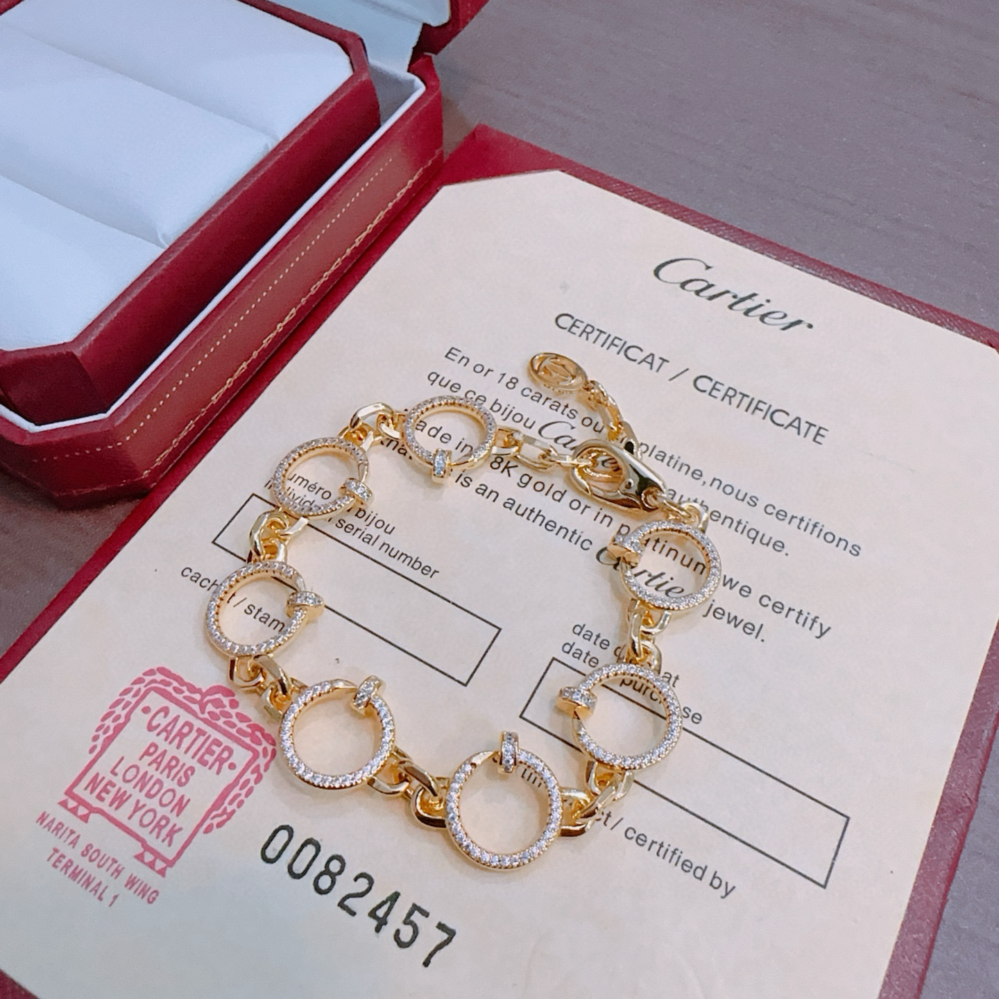 ¡®Dream¡¯LOVE&JUSTE BRACELET DIAMONDS