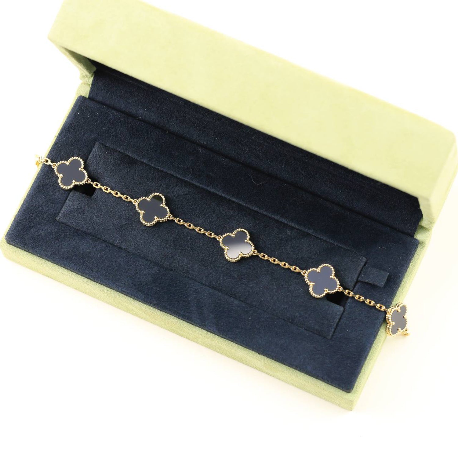 [Dream]New CLOVER 5 MOTIF ONYXS BRACELET COLLECTION