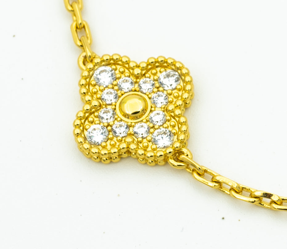 [Dream]New  CLOVER 5 MOTIF LASER BRACELET COLLECTION
