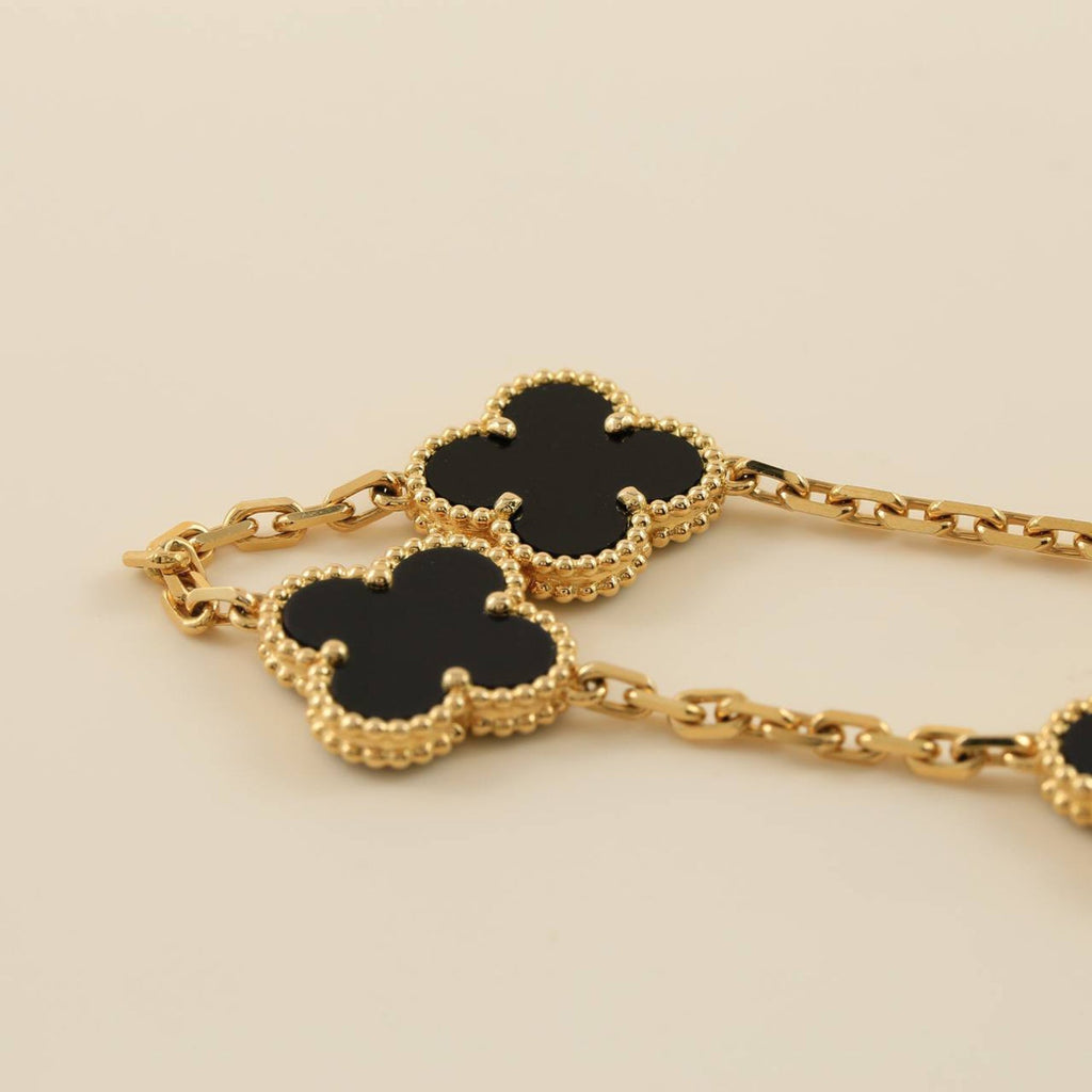 [Dream]New CLOVER 5 MOTIF ONYXS BRACELET COLLECTION