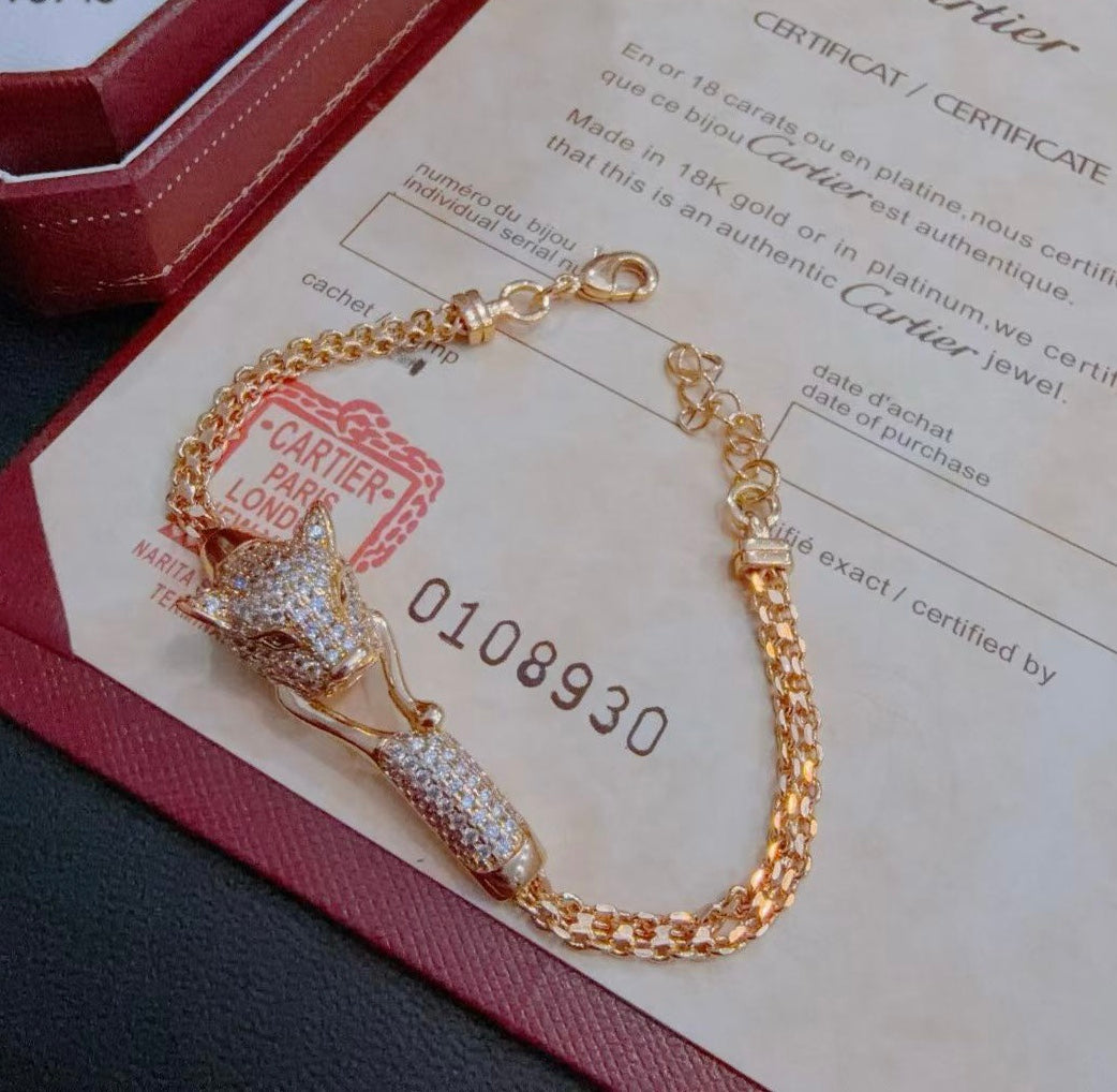 ¡®Dream¡¯ PANTHERE  BRACELET DIAMONDS