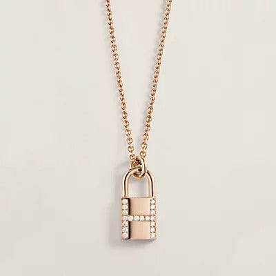 ¡®Dream¡¯HM ADVANCED NICHE LOCK HEAD NECKLACE DIAMONDS