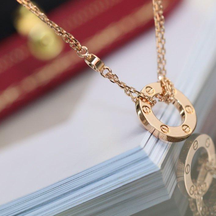 ¡®Dream¡¯LOVE NECKLACE ADJUSTABLE ROSE GOLD 2 DIAMOND