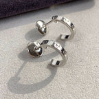 "Dream" LOVE OHRRINGE 2,65MM SILBER