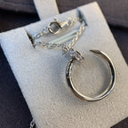 ¡®Dream¡¯JUSTE NECKLACE SILVER DIAMONDS