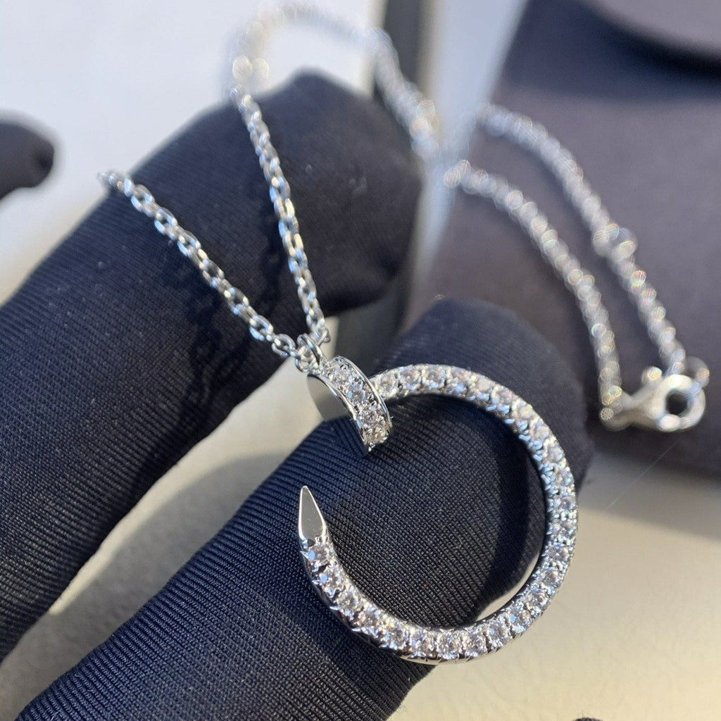 ¡®Dream¡¯JUSTE NECKLACE SILVER DIAMONDS