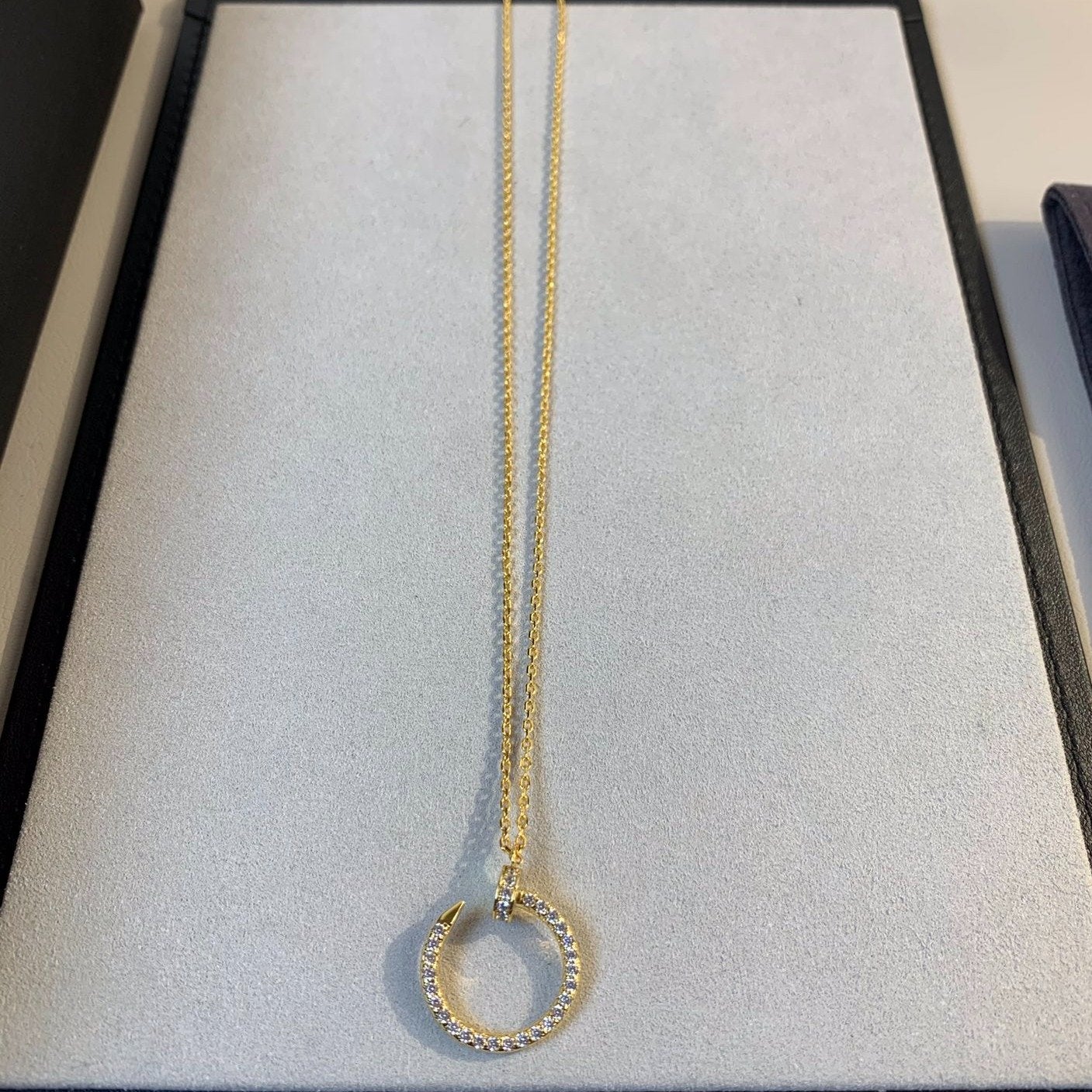 ¡®Dream¡¯JUSTE NECKLACE GOLD DIAMONDS