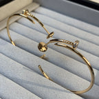 ¡®Dream¡¯JUSTE EARRINGS GOLD DIAMONDS 1.8MM