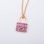 „Dream“CONSTANCE PEDANT PURPLE DIAMOND HALSKETTE