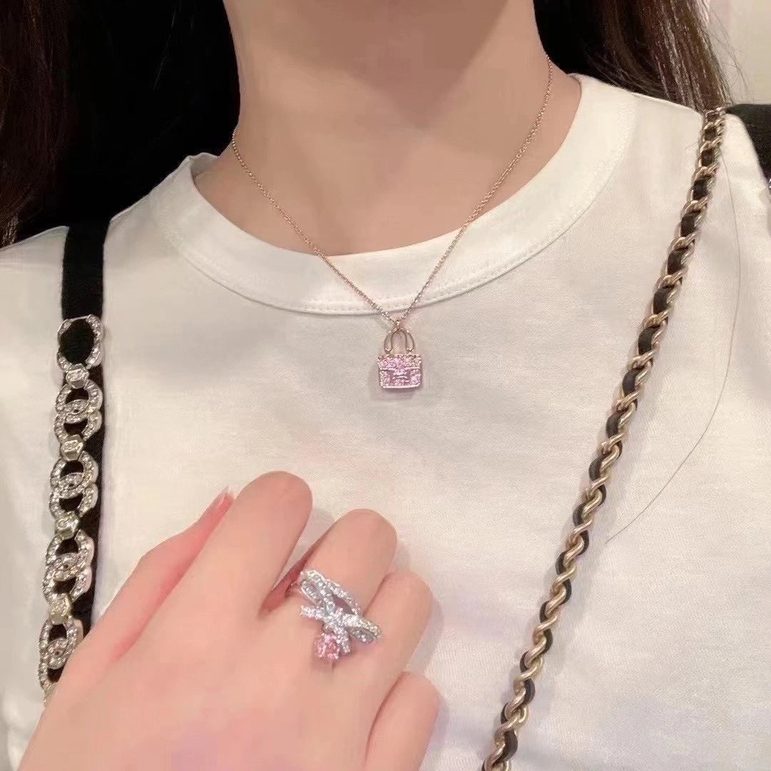 ¡®Dream¡¯CONSTANCE PEDANT PURPLE DIAMOND NECKLACE