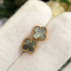 ¡®Dream¡¯CLOVER MINI GOLD EARRINGS
