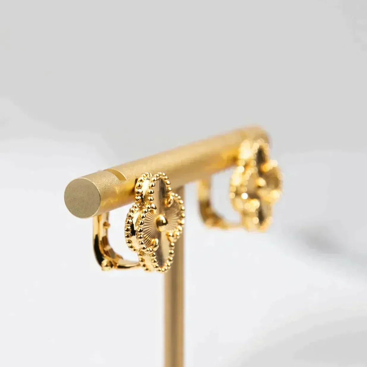 ¡®Dream¡¯CLOVER MEDIUM 1 MOTIFS LASER EARRINGS