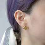 ®Dream¡¯CLOVER MEDIUM 1 MOTIFS LASER OHRRINGE