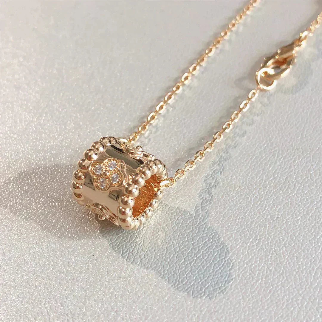 ¡®Dream¡¯PERLEE PEDANT NECKLACE GOLD / ROSE GOLD