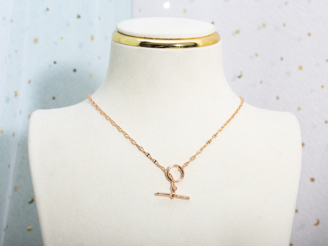 ¡®Dream¡¯ECHAPPEE NECKLACE PINK GOLD