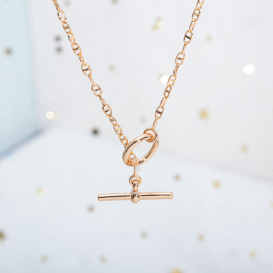 ¡®Dream¡¯ECHAPPEE NECKLACE PINK GOLD