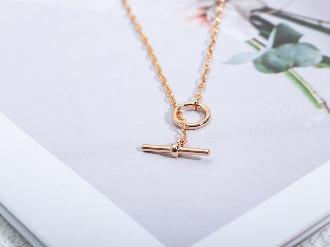 ¡®Dream¡¯ECHAPPEE NECKLACE PINK GOLD