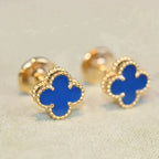 'Dream' CLOVER MINI 9,5 MM TÜRKIS-OHRRINGE