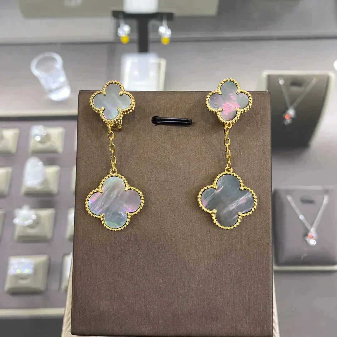 ¡®Dream¡¯CLOVER 2 MOTIFS OHRRINGE (MEHRFACHAUSWAHL)