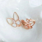 ¡®Dream¡¯BUTTERFLY MOP DIAMOND EARRINGS