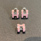 ¡®Dream¡¯MINI POP H SILBERNE OHRRINGE ROSA
