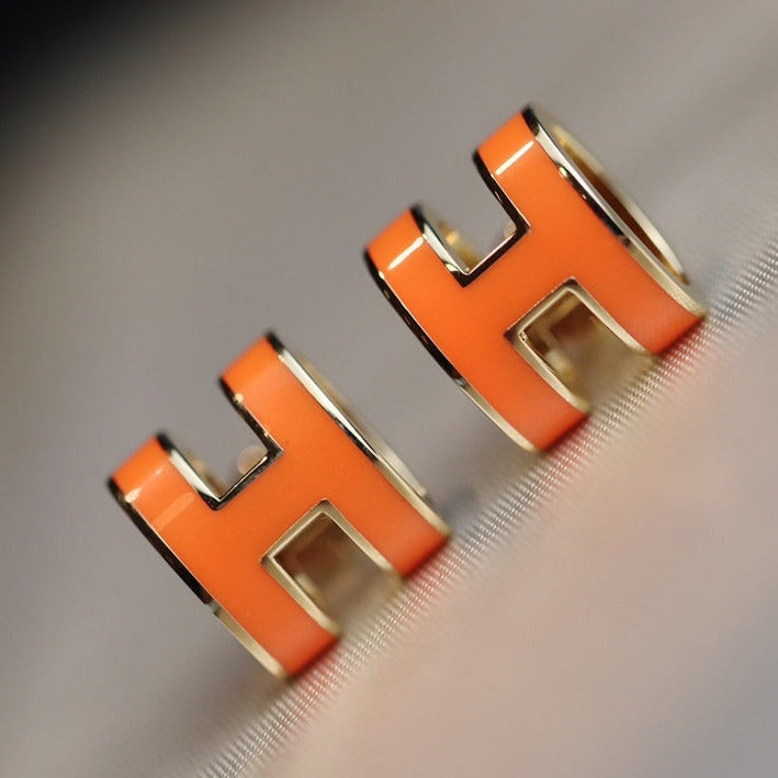 ¡®Dream¡¯MINI POP H EARRINGS ORANGE