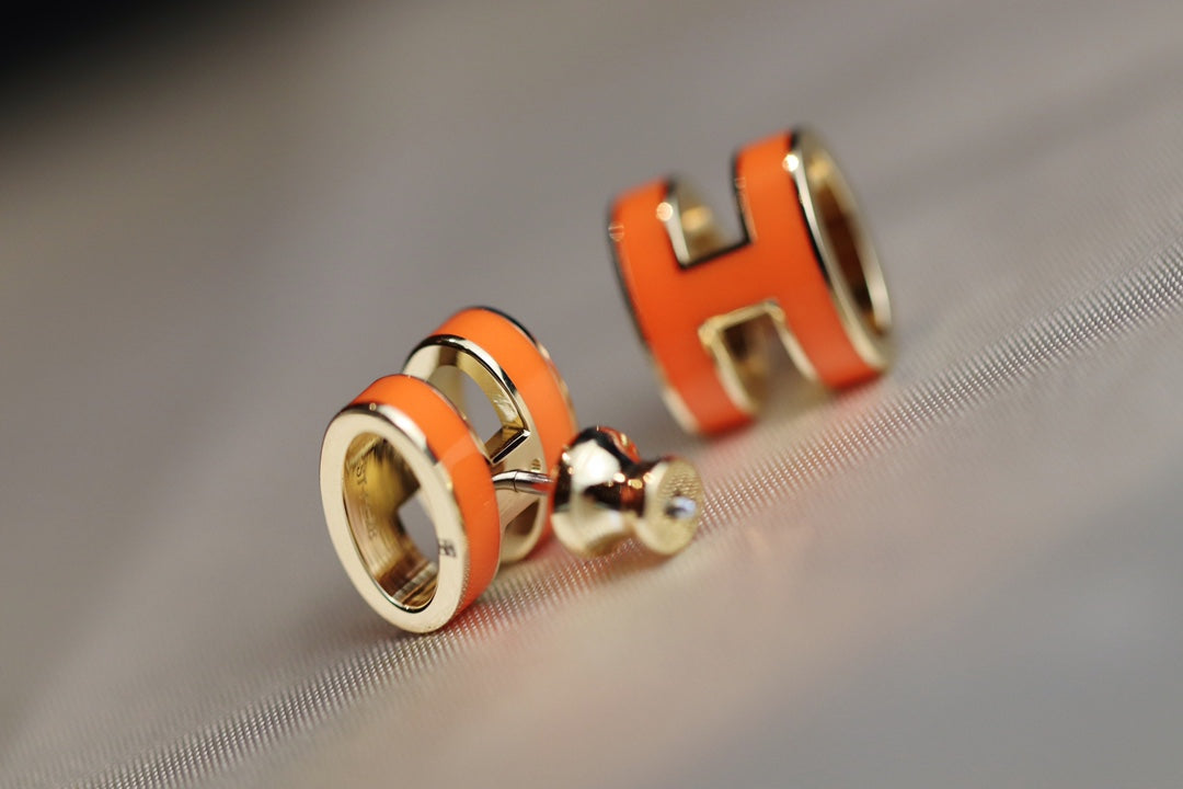 ¡®Dream¡¯MINI POP H EARRINGS ORANGE