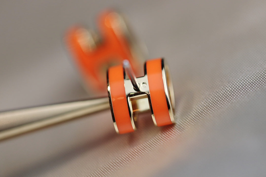 ¡®Dream¡¯MINI POP H EARRINGS ORANGE