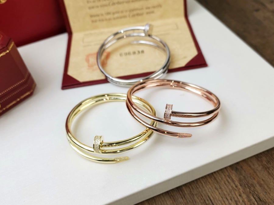 ¡®Dream¡¯JUSTE BRACELET 3.5MM DOUBLE ROW DIAMOND