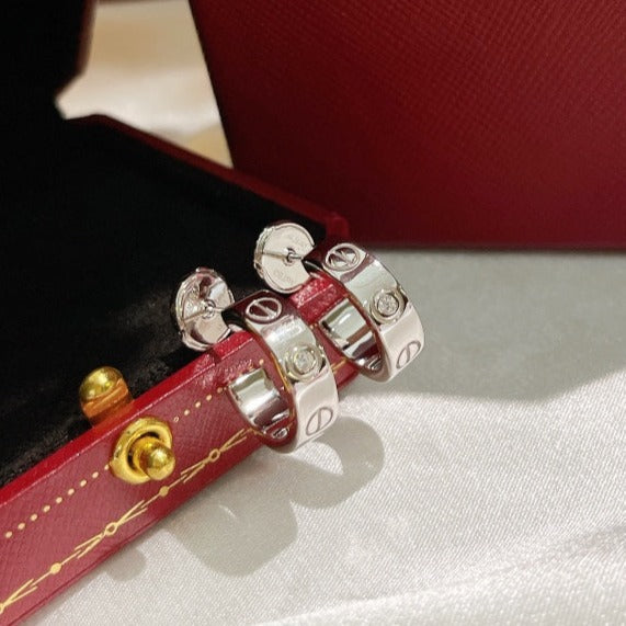 ¡®Dream¡¯LOVE EARRINGS 5.7MM 2 DIAMONDS