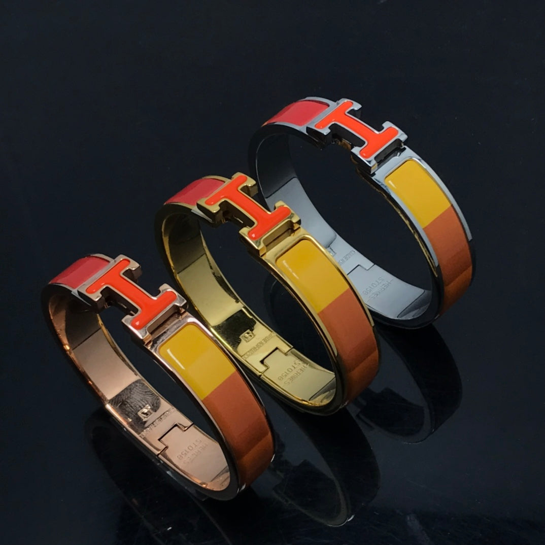 ¡®Dream¡¯H BRACELET ORANGE RAINBOW CERAMIC
