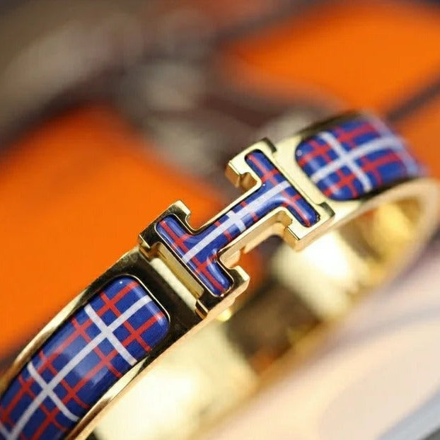 ¡®Dream¡¯H TARTAN BRACELET 12MM