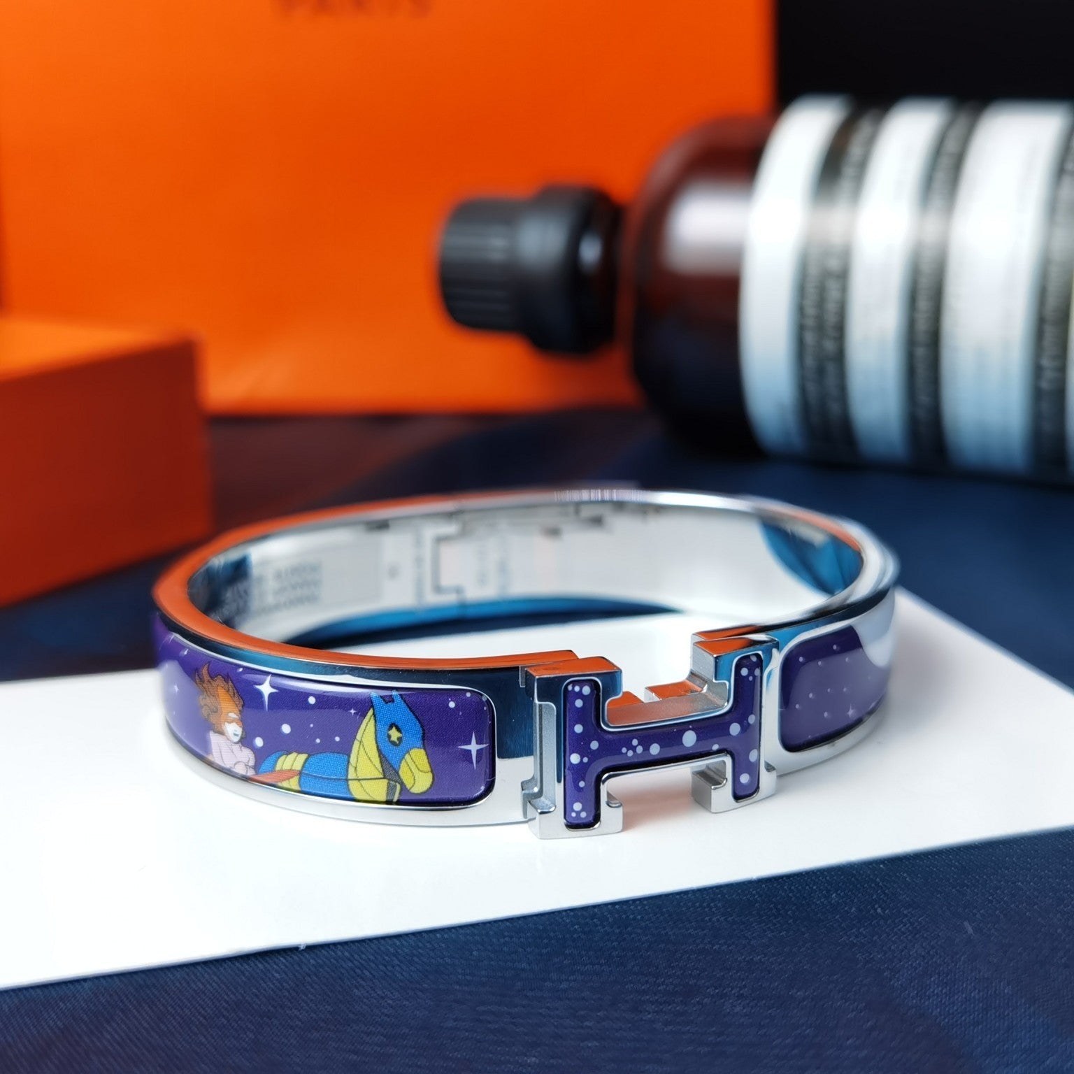 ¡®Dream¡¯H STAR AND MOON BRACELET 12MM