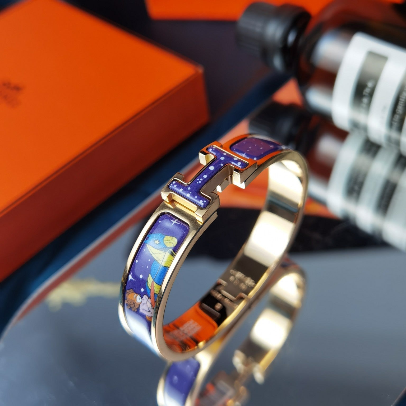 ¡®Dream¡¯H STAR AND MOON BRACELET 12MM