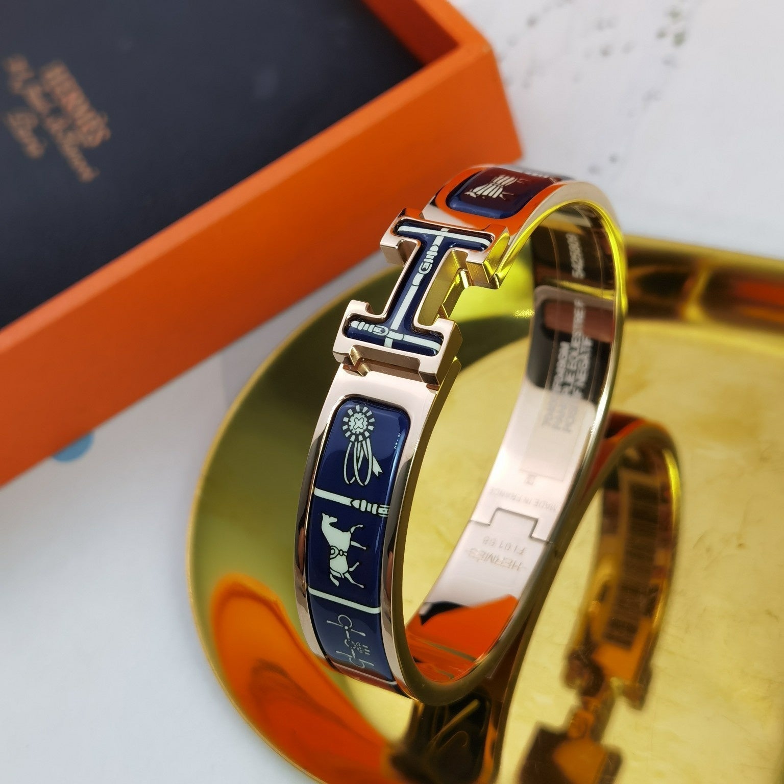 ¡®Dream¡¯H COUVERTURES DARK BLUE BRACELET
