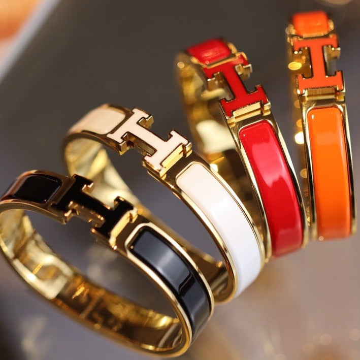 ¡®Dream¡¯H BRACELET 12MM GOLD