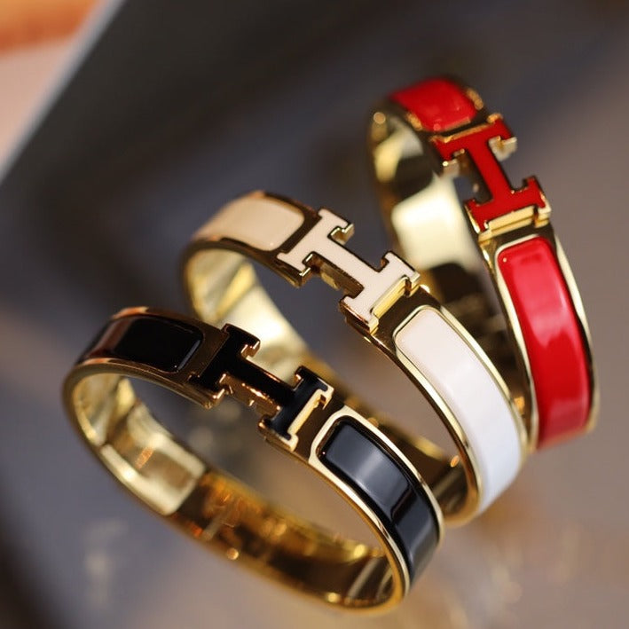 ¡®Dream¡¯H BRACELET 12MM GOLD