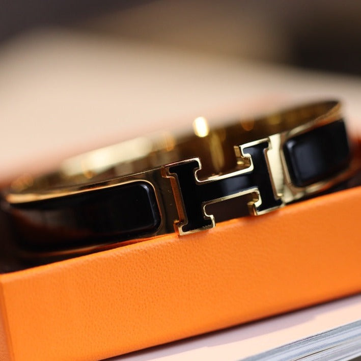 ¡®Dream¡¯H BRACELET 12MM GOLD