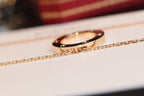 ¡®Dream¡¯LOVE HALSKETTE 16MM 6 DIAMANTEN ROSÉGOLD