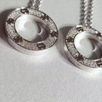 ¡®Dream¡¯LOVE NECKLACE ADJUSTABLE SILVER