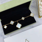 ¡®Dream¡¯MAGIC CLOVER MOP GOLD ARMREIF 5 MOTIVE