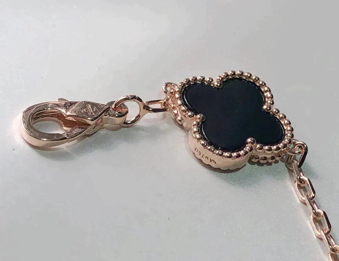 [Dream]New CLOVER 5 MOTIFS MULTICOLOR BRACELET